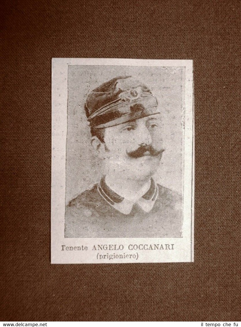 Il Colonialismo Italiano in Africa nel 1896 Ufficiale Angelo Coccanari