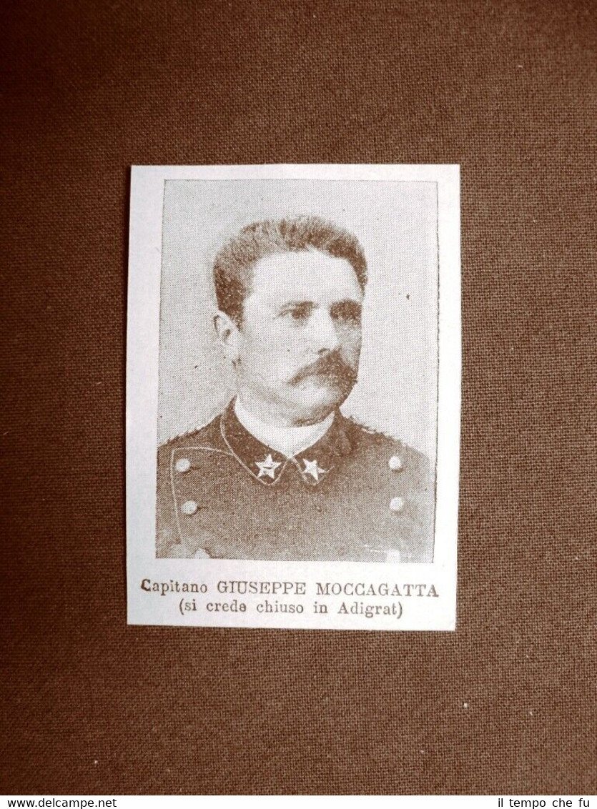 Il Colonialismo Italiano in Africa nel 1896 Ufficiale Cap. Giuseppe …