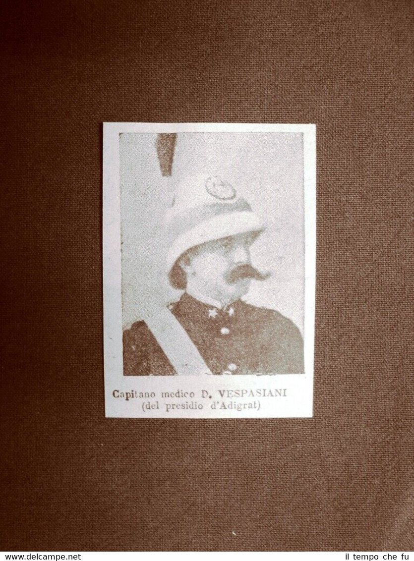 Il Colonialismo Italiano in Africa nel 1896 Ufficiale Capitano D. … | Immagine principale