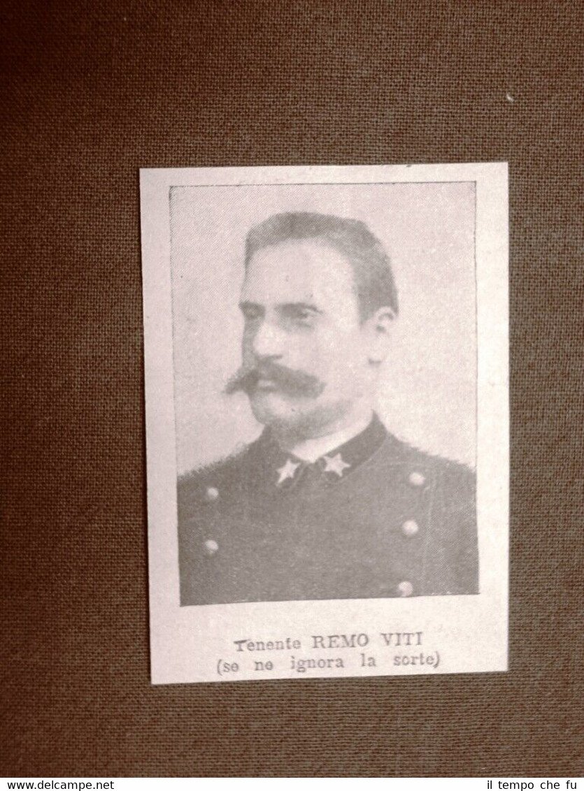 Il Colonialismo Italiano in Africa nel 1896 Ufficiale Remo Viti