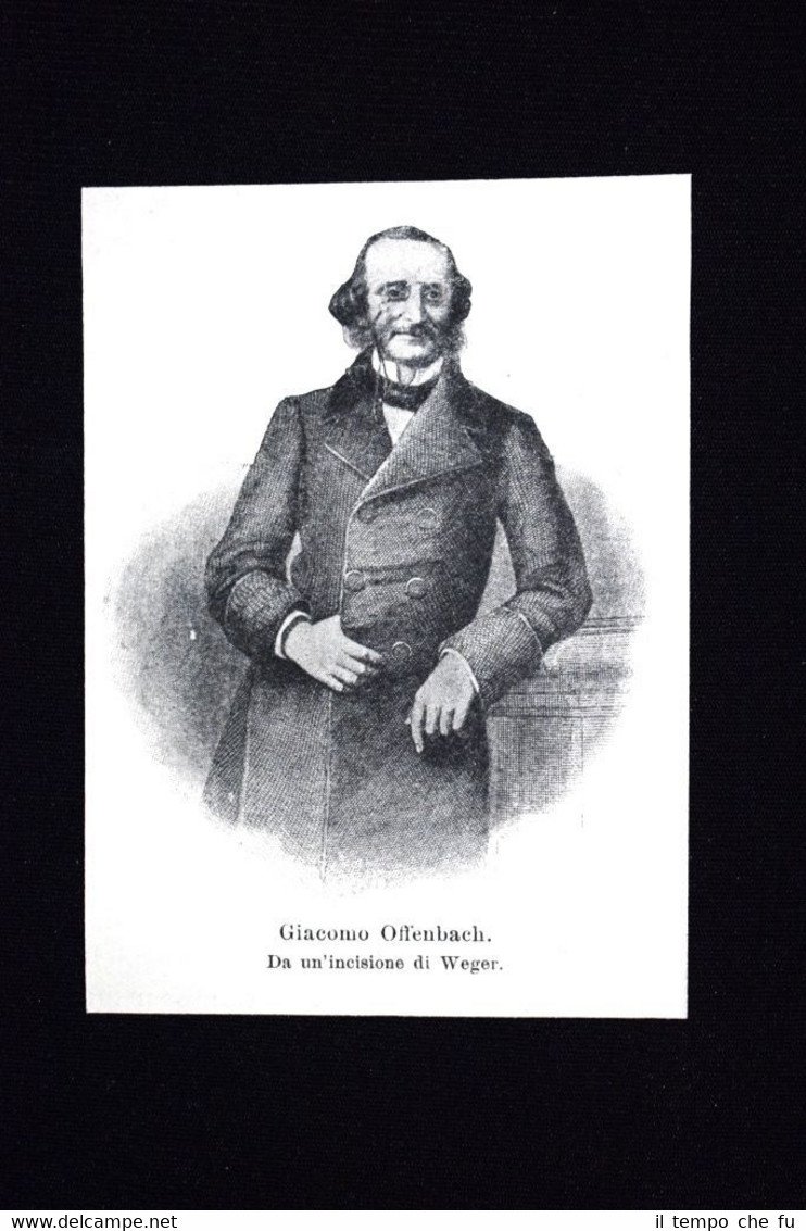 Il compositore tedesco Giacomo Offenbach | Immagine principale