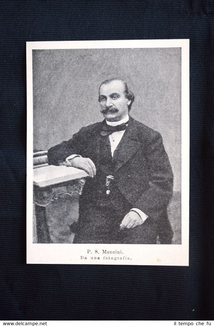 Il conte Pasquale Stanislao Mancini | Immagine principale