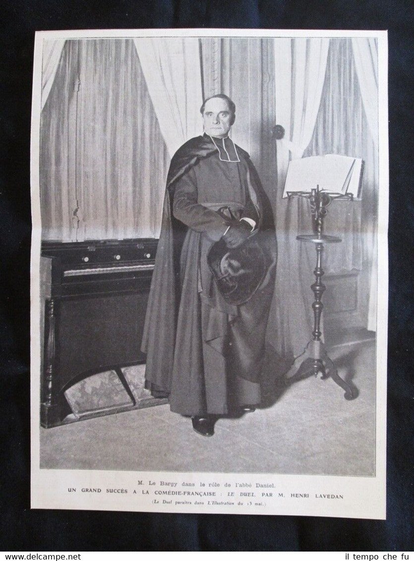 Il Duello, di Henri Lavedan - Le Bargy, ruolo dell'abate …