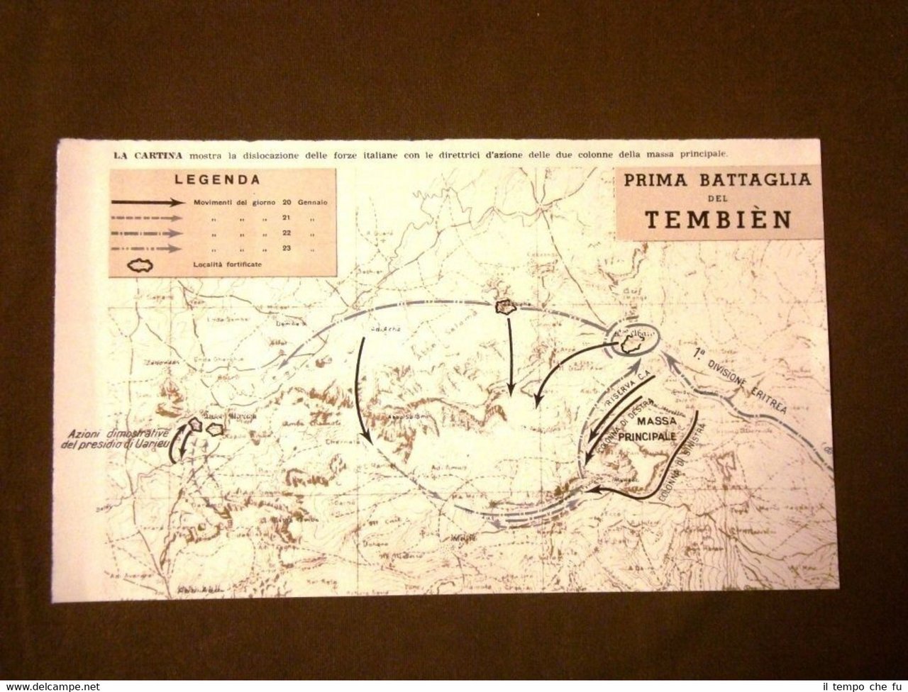 Il Fascismo in Italia Spedizione d'Etiopia Carta La prima battaglia …