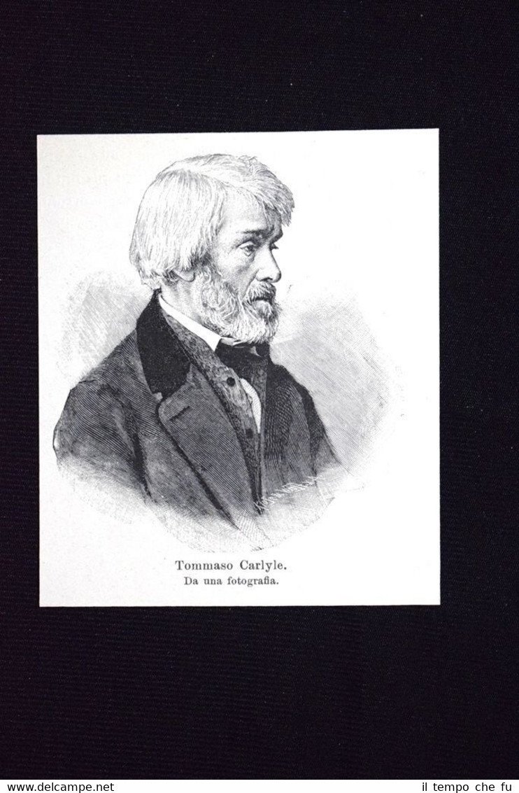 Il filosofo scozzese Thomas Carlyle