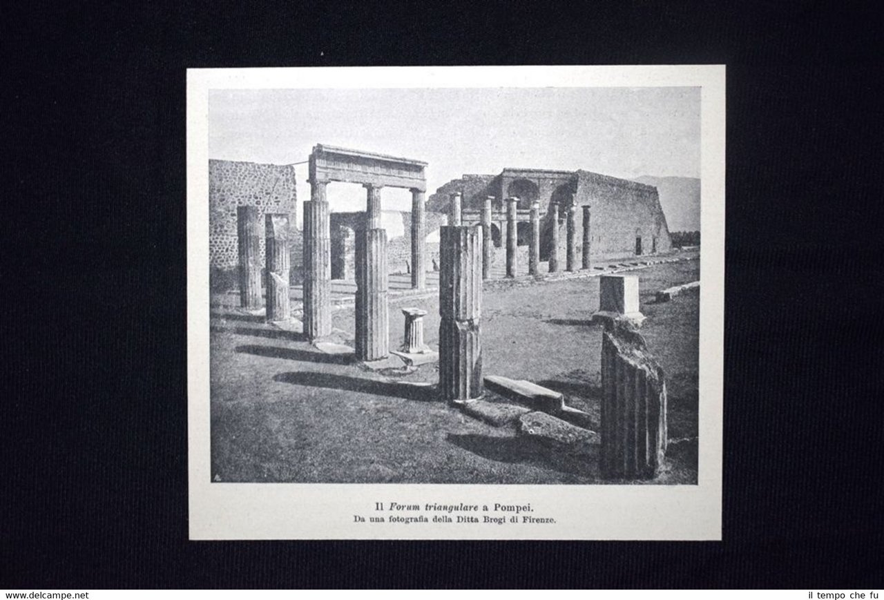Il Forum triangulare a Pompei