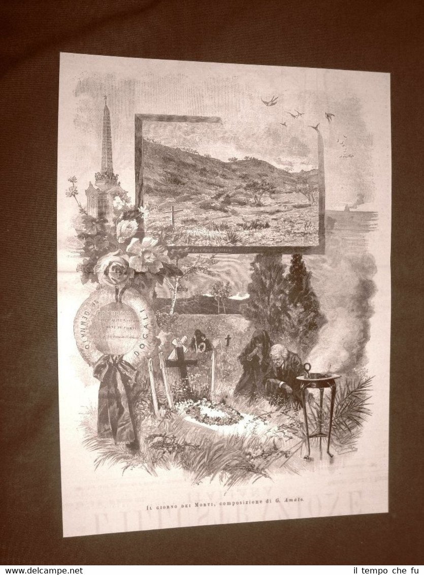 Il giorno dei morti Composizione di Gennaro Amato del 1887