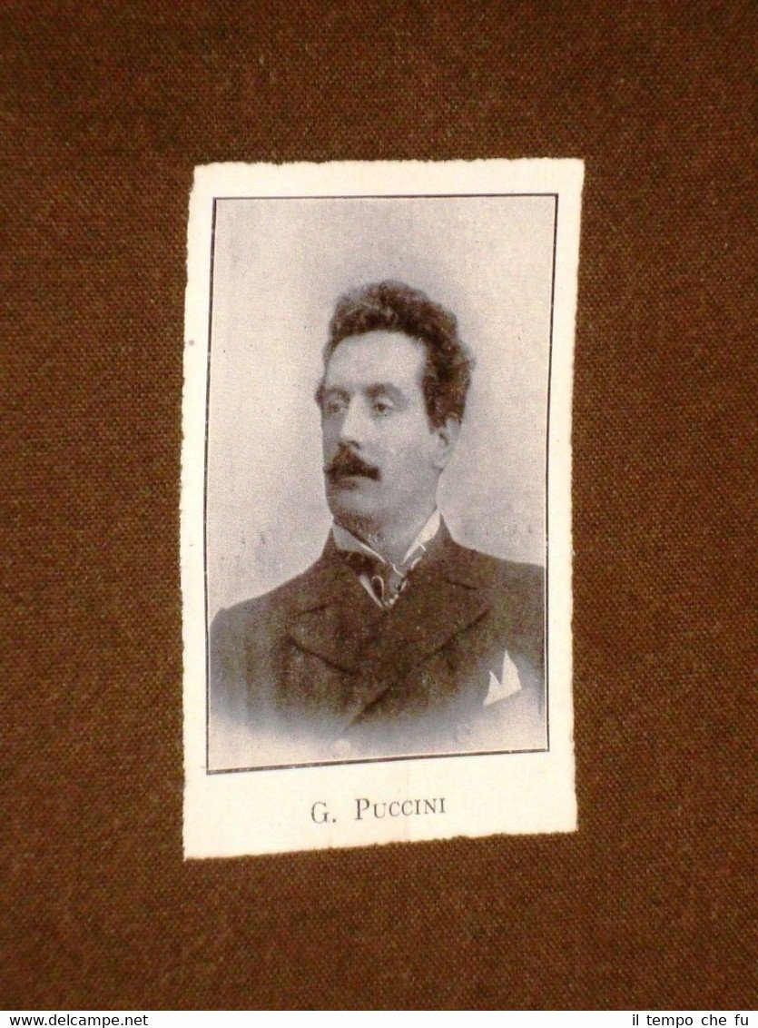 Il Maestro Giacomo Antonio Domenico Michele Secondo Maria Puccini nel …