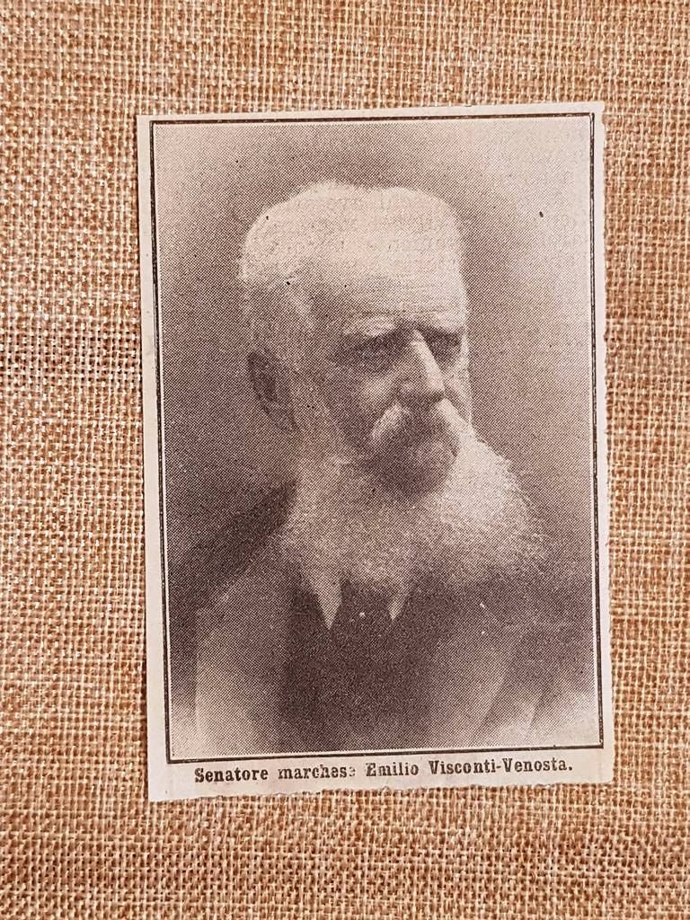 Il marchese Emilio Visconti Venosta nel 1914 Milano 1829 – …