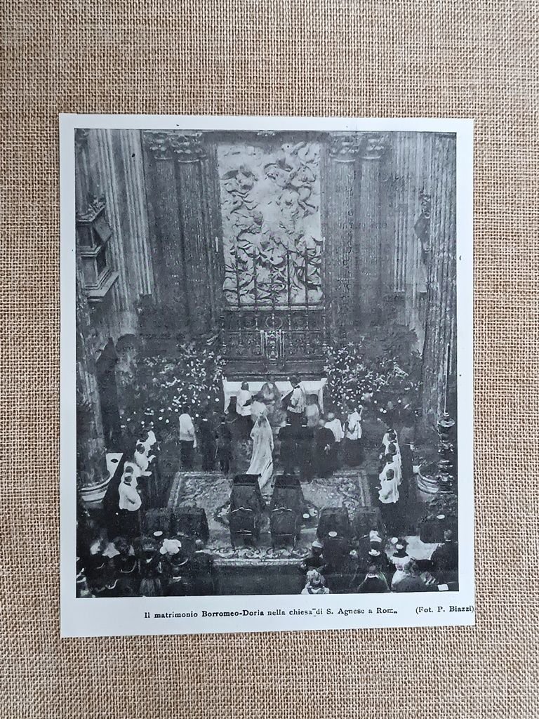 Il matrimonio Borromeo - Doria nella chiesa di S. Agnese … | Immagine principale