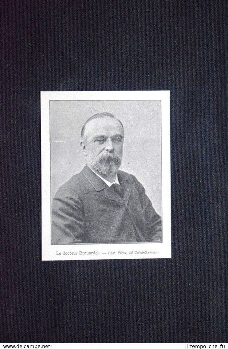 Il medico francese Paul Brourdel, morto il 23 luglio 1906 …