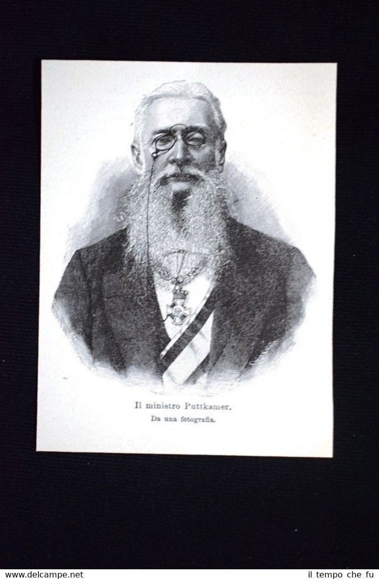 Il ministro Putkamer + Il ministro Gossler