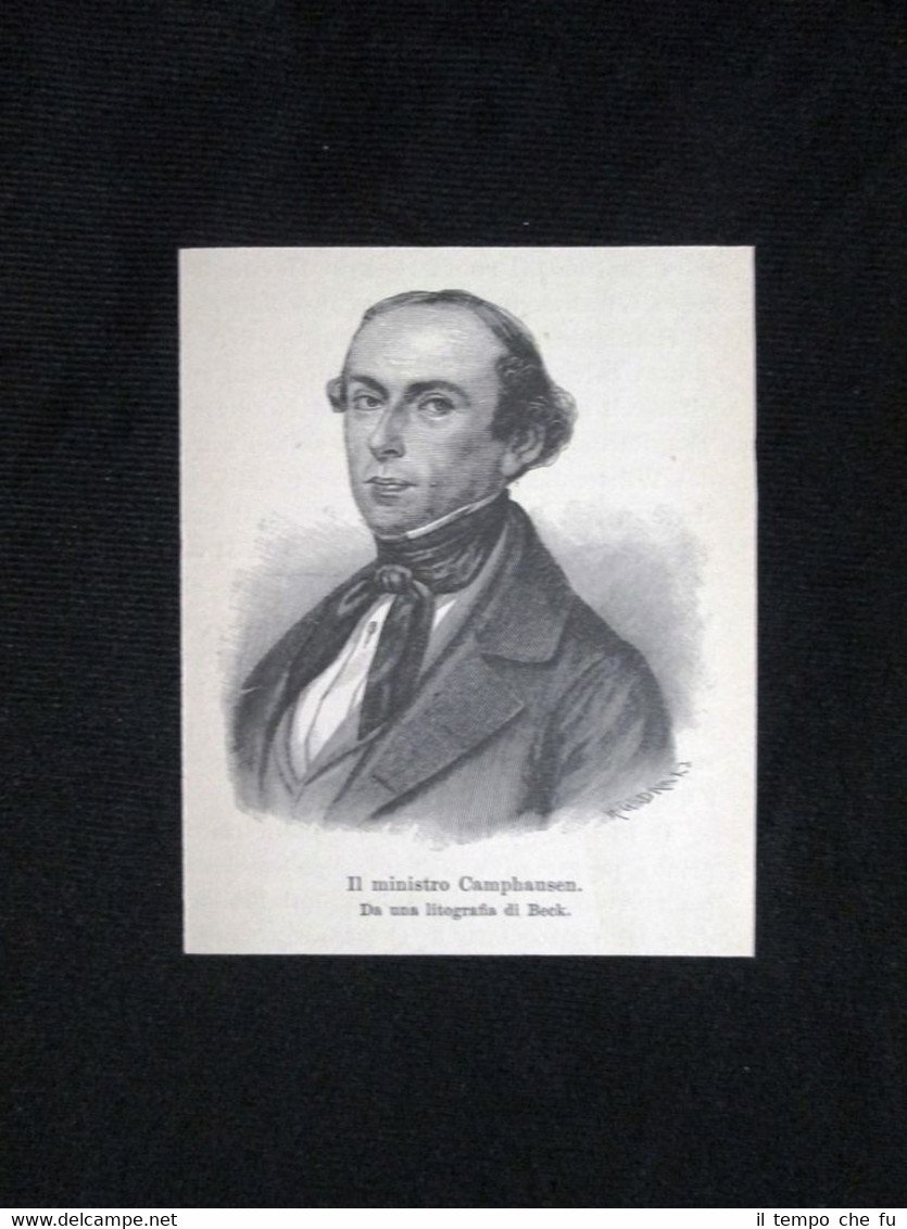Il ministro tedesco Gottfried Ludolf Camphausen | Immagine principale