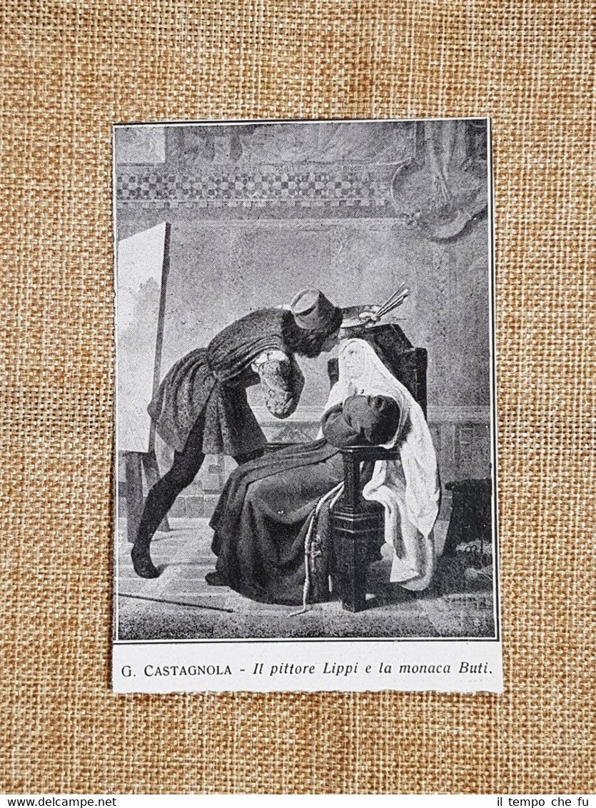 Il pittore Lippi e la Monaca Buti Quadro di G. … | Immagine principale
