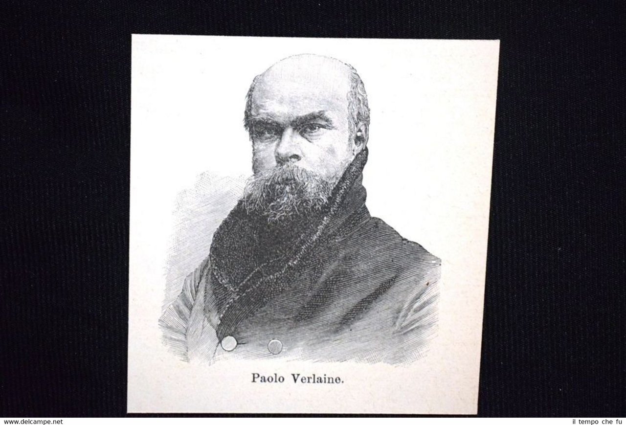 Il poeta francese Paul Verlaine