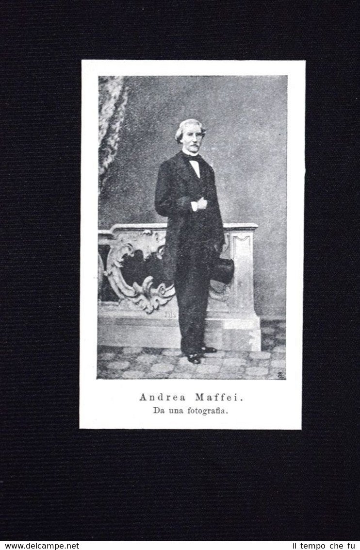 Il poeta italiano Andrei Maffei