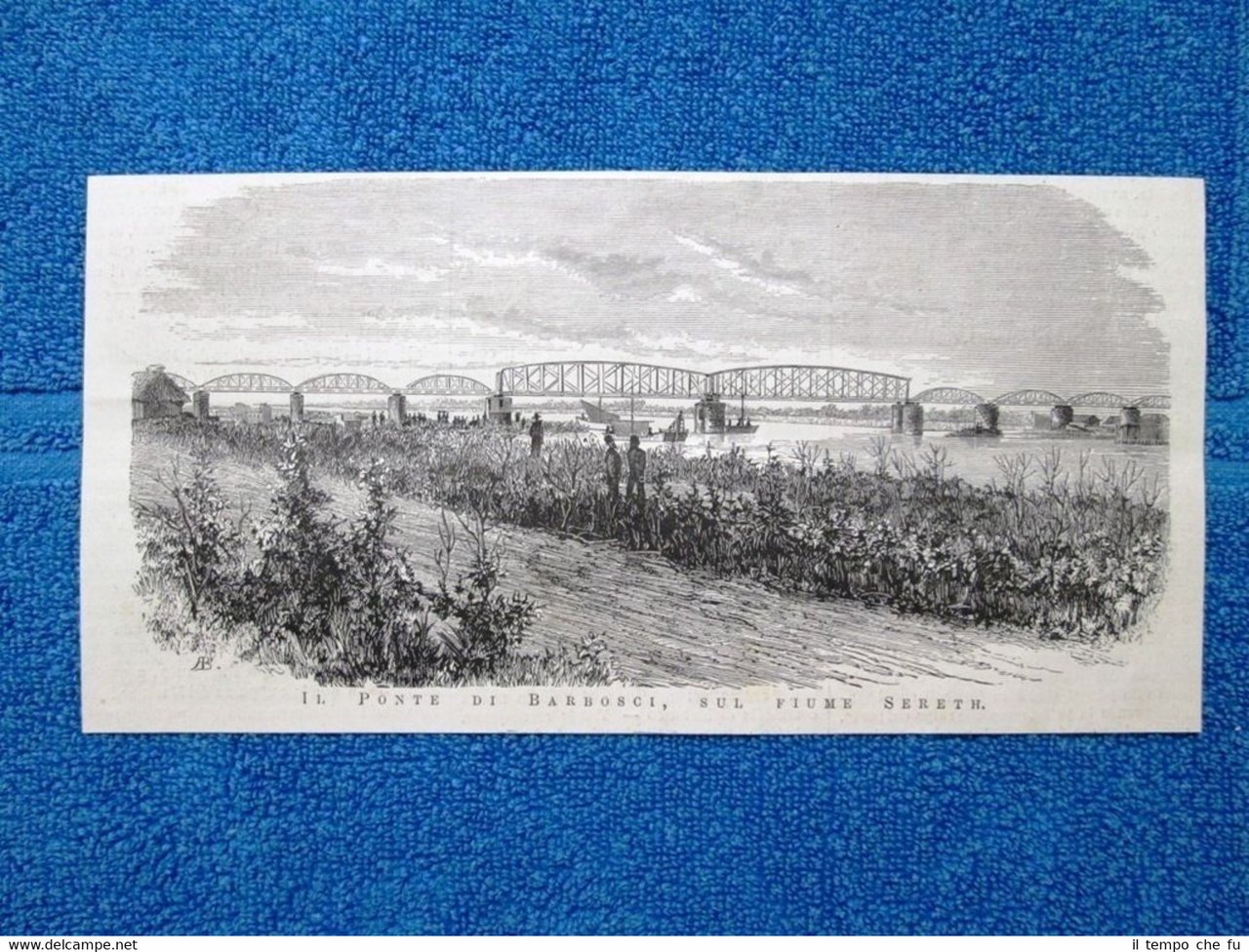 Il Ponte di Barbosci, sul fiume Sereth in Romania, nel …