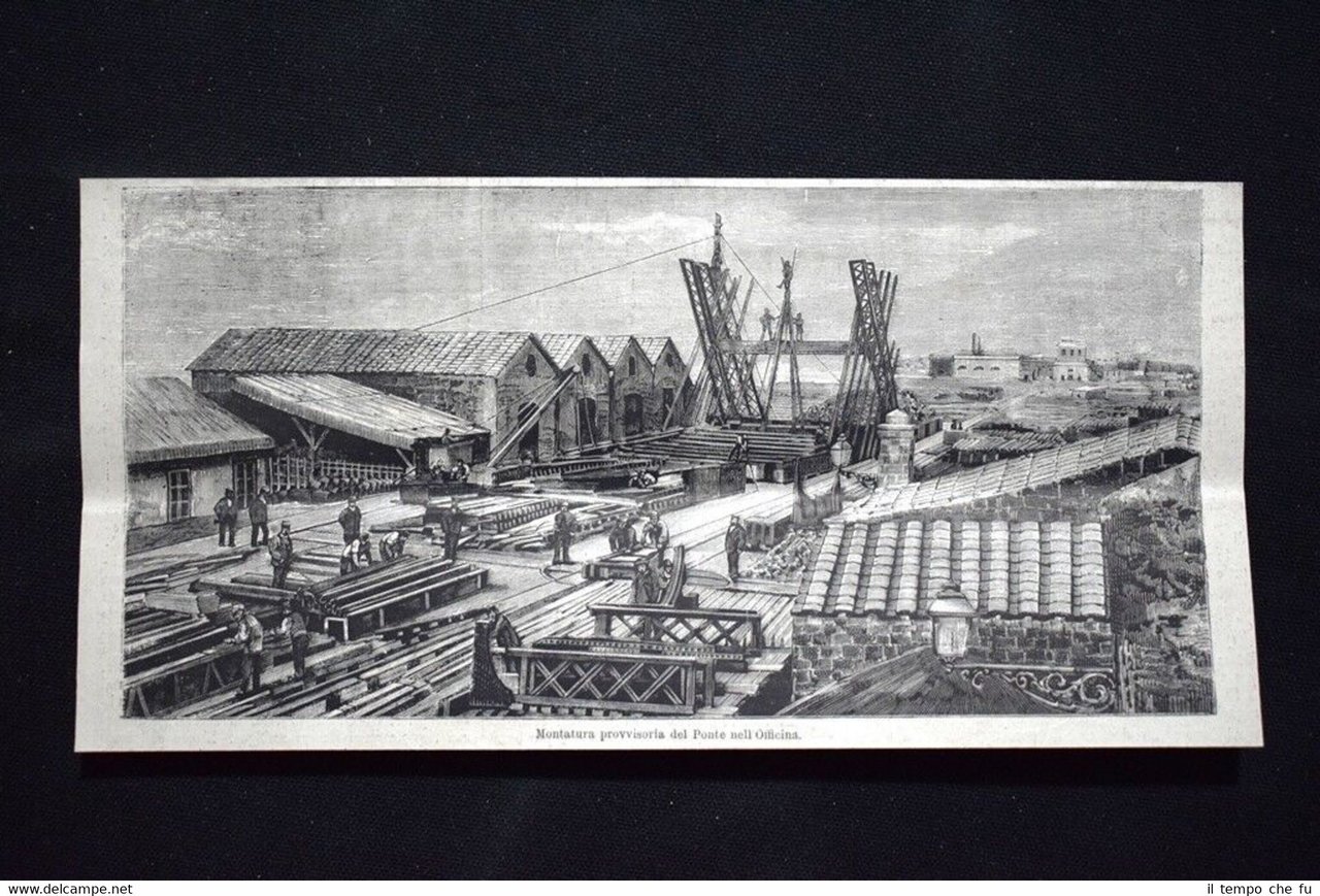 Il Ponte sul Ticino a Sesto Calende - Montatura del …