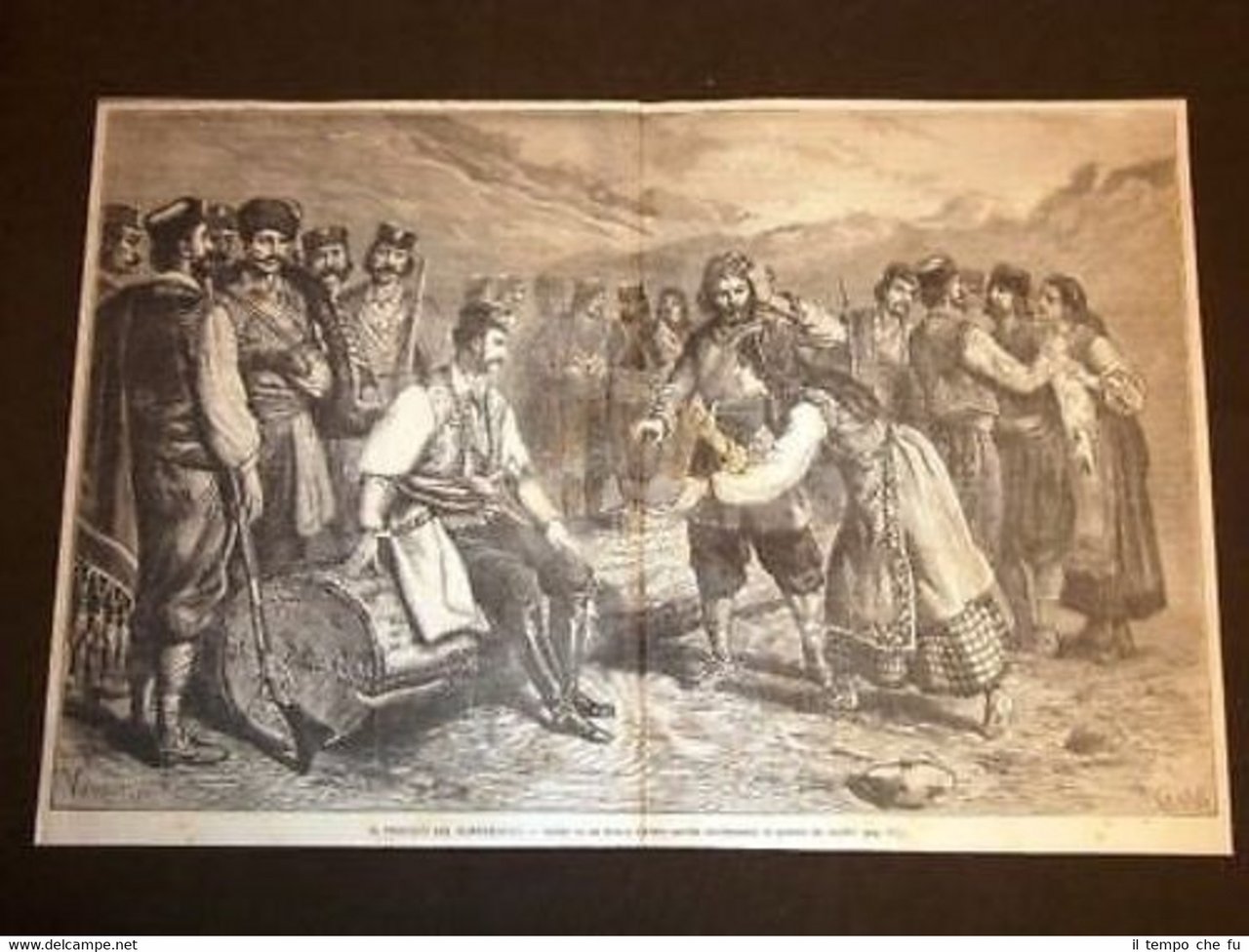 Il Principe del Montenegro ascolta le querele dei sudditi