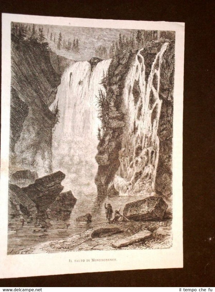 Il Salto di Montmorency Filadelfia del 1877