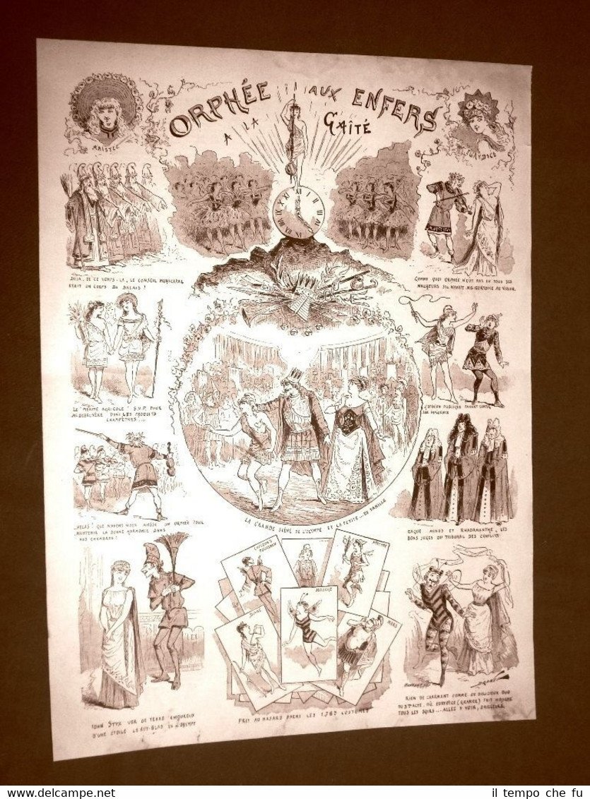 Il Teatro in Francia nel 1887 Orphée aux enfers a … | Immagine principale