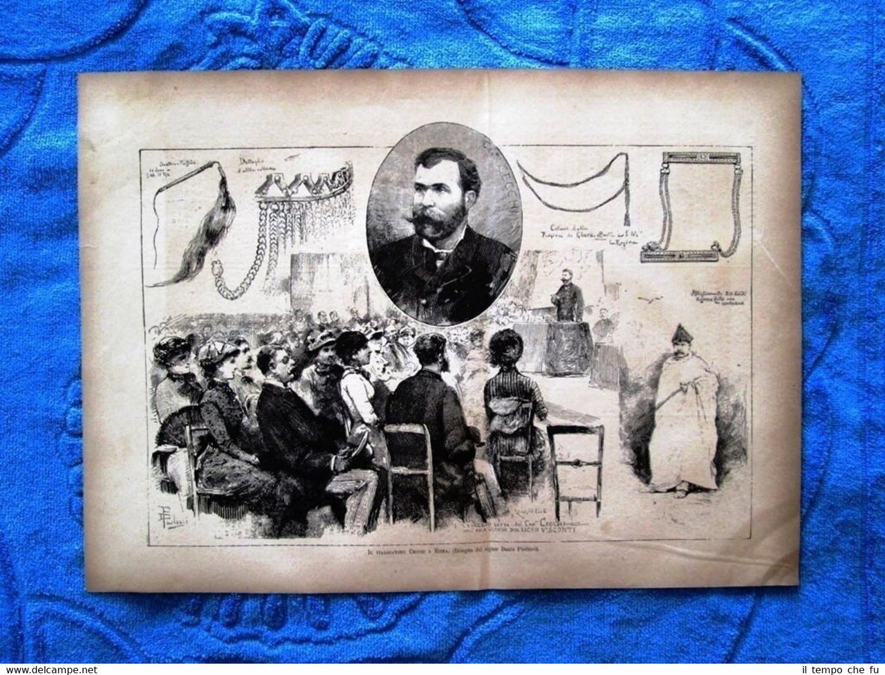 Il viaggiatore Cecchi a Roma nel 1882