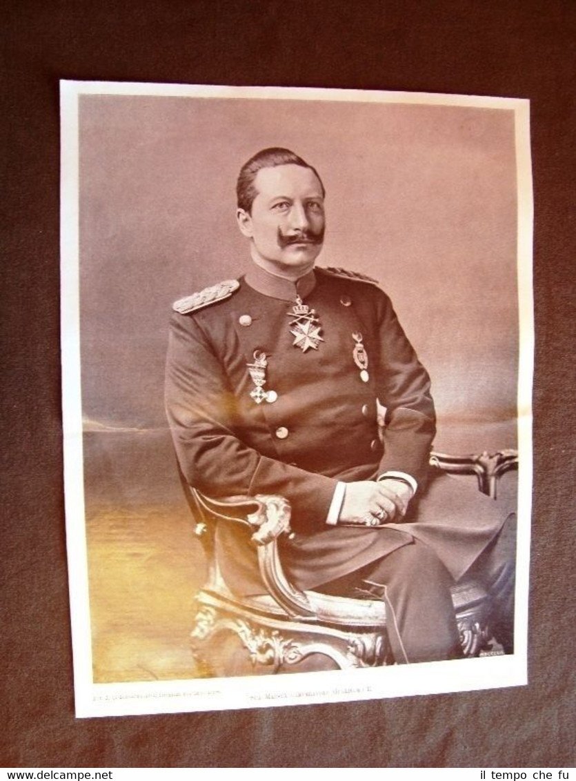 Imperatore Guglielmo II di Prussia e Germania di Berlino + …