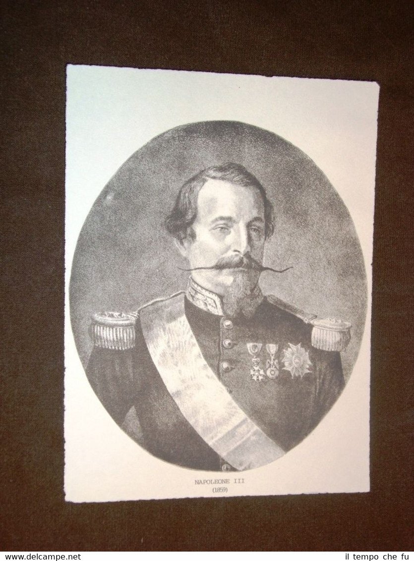Imperatore Napoleone III di Francia nel 1859 Carlo Luigi Napoleone …