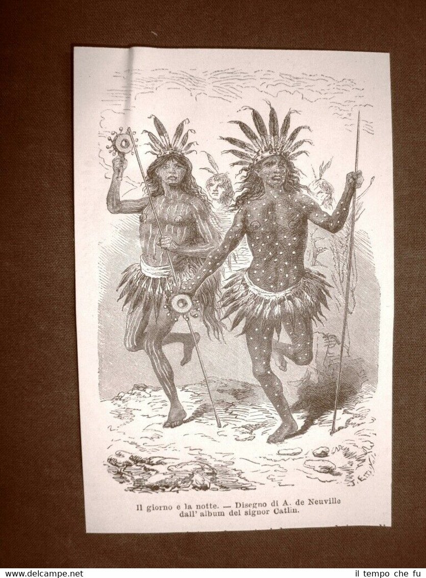 In America nel 1863 Indiani Il giorno, la notte, il … | Immagine principale