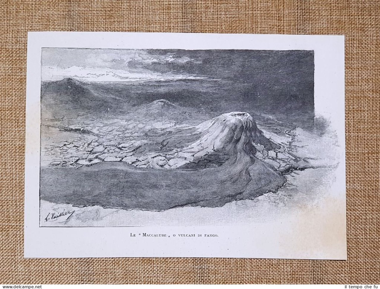 In Sicilia nel 1897 Maccaluba o macaluba Vulcanello o vulcano …