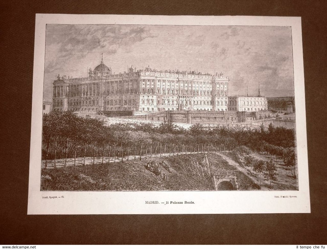 Incisione di Gustave Dorè del 1874 Il Palazzo Reale di …