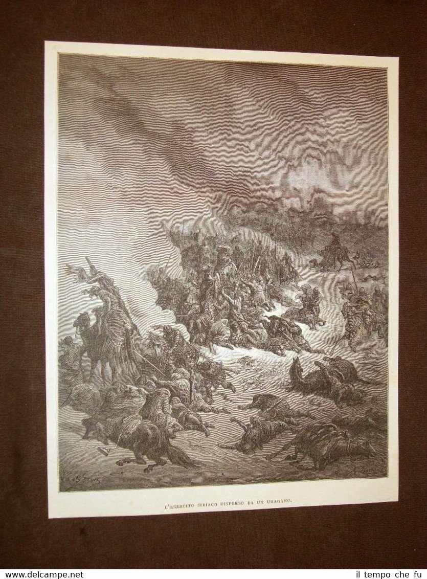 Incisione di Gustave Dorè del 1884 L'esercito di Siria e … | Immagine principale