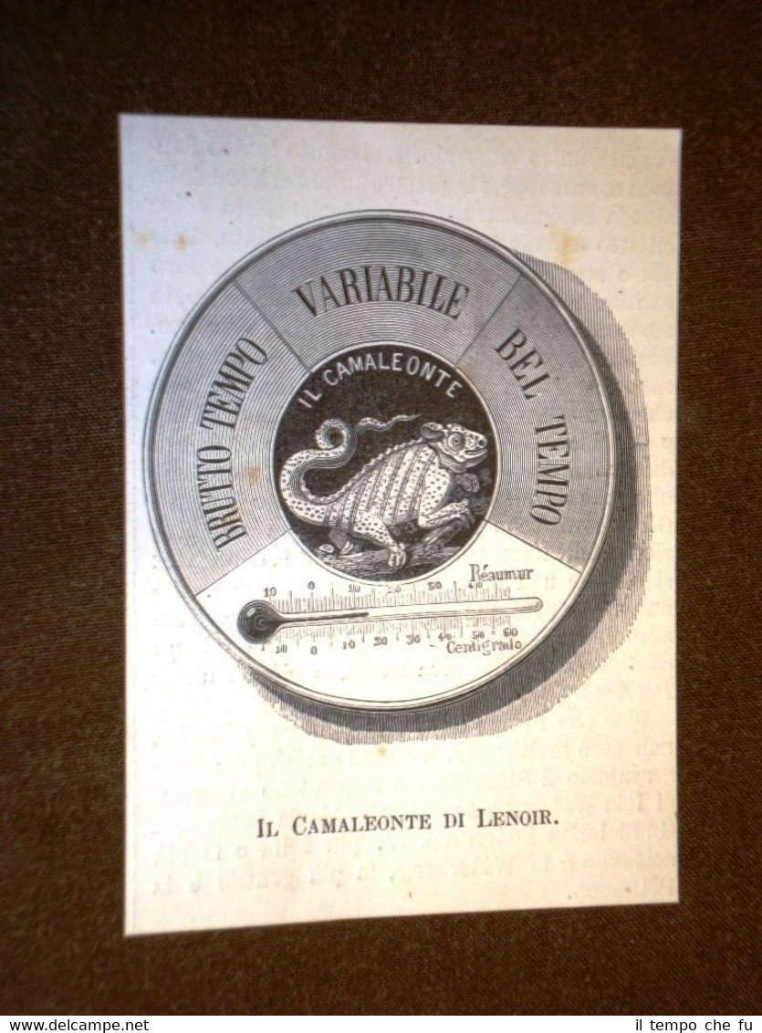 Invenzioni del 1877 Il camaleonte Jean-Joseph-Étienne Lenoir di Mussy-la-Ville