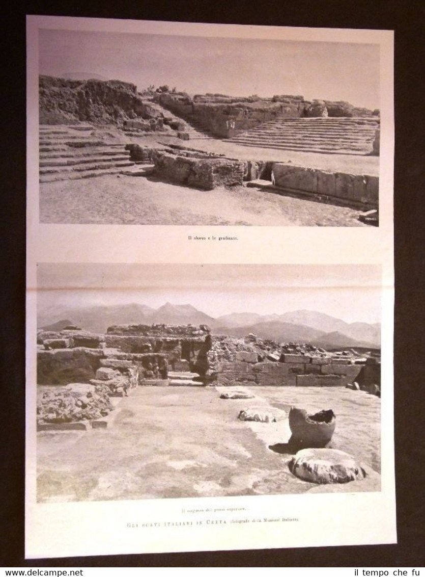 Isola di Creta nel 1901 Scavi italiani Il Choros Il … | Immagine principale