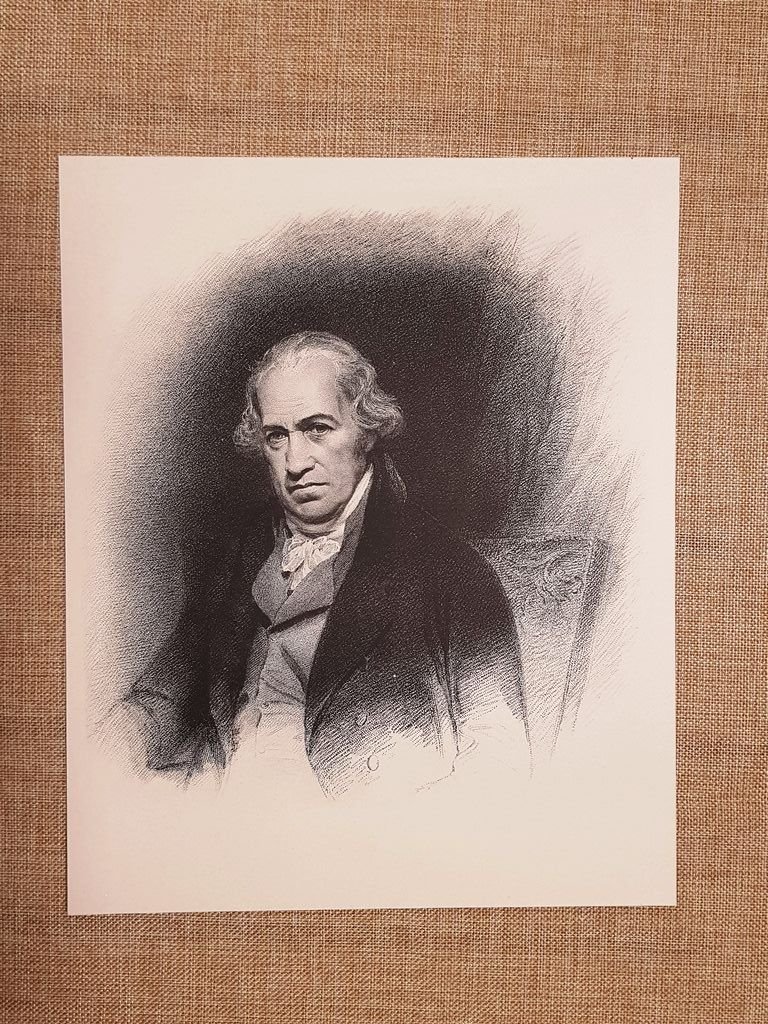 James Watt 1736 - 1819 Macchina a Vapore Rivoluzione Industriale …