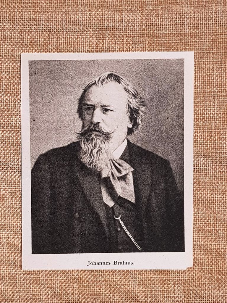 Johannes Brahms 1833 - 1897 Germania Beethoven Requiem Sinfonie Pianoforte