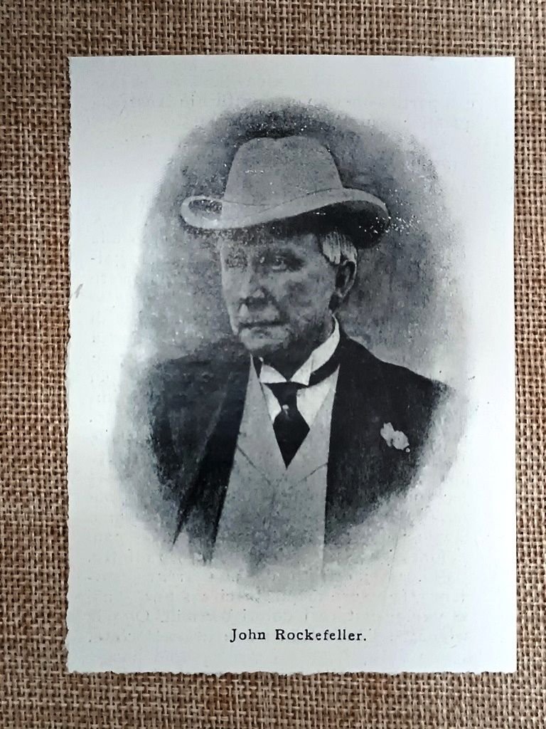 John Rockefeller (1839-1937) nel 1906. Imprenditore e industriale statunitense | Immagine principale