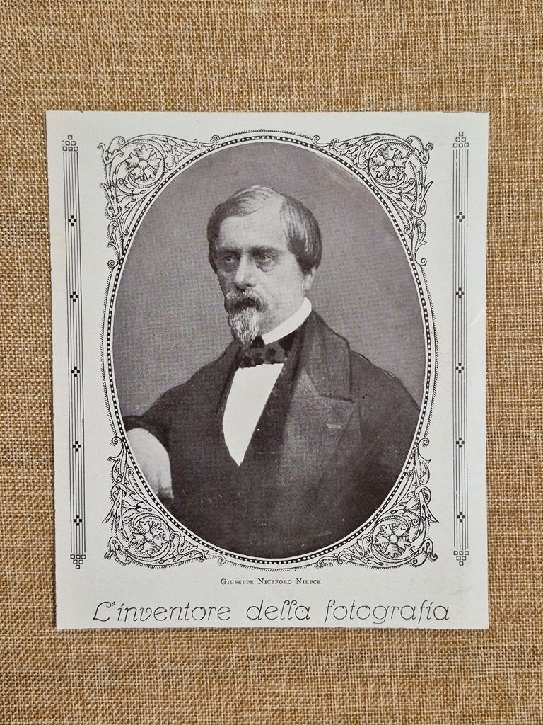 Joseph Niccphore Niepce 1765 – 1833 Inventore e pioniere della …