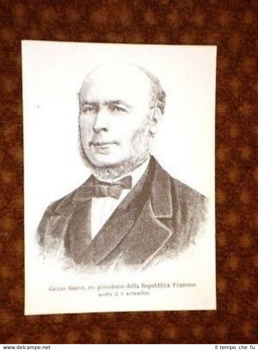 Jules Grévy di Mont-sous-Vaudrey Presidente di Francia | Immagine principale