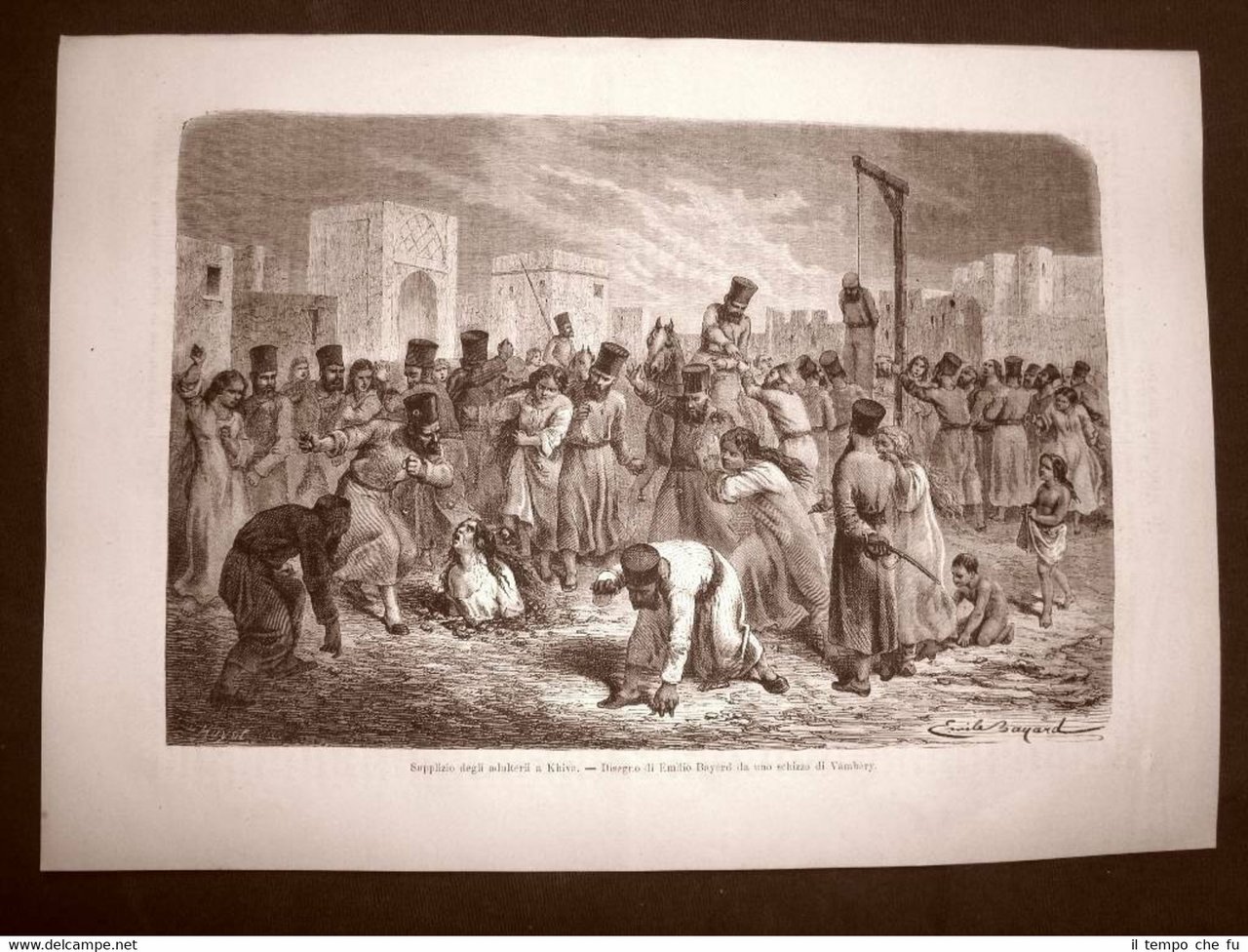 Khiva nel 1863 Supplizio degli adulteri Xiva, Chiva o Khiveh …