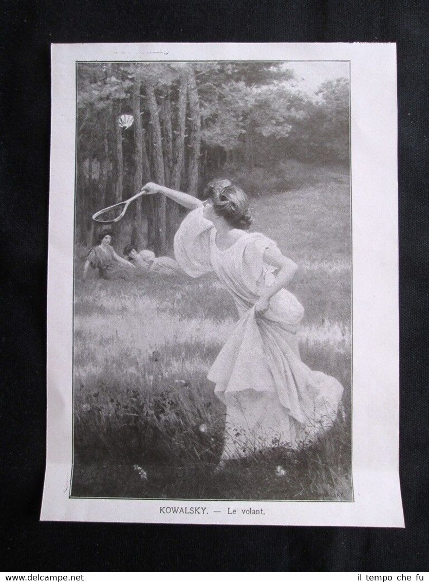 Kowalsky - Il volano Stampa del 1907