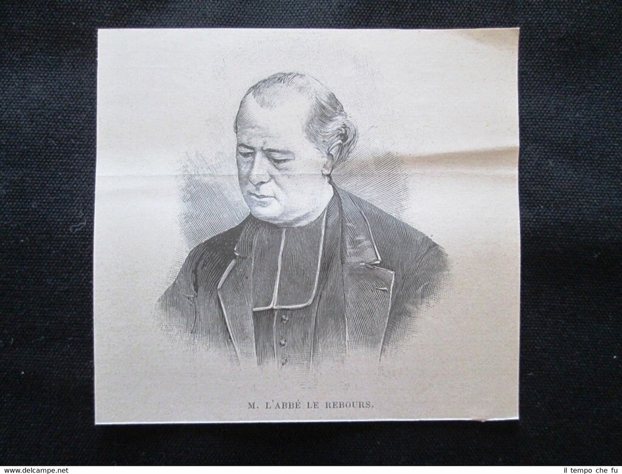 L’abate Le Rebours Incisione del 1894