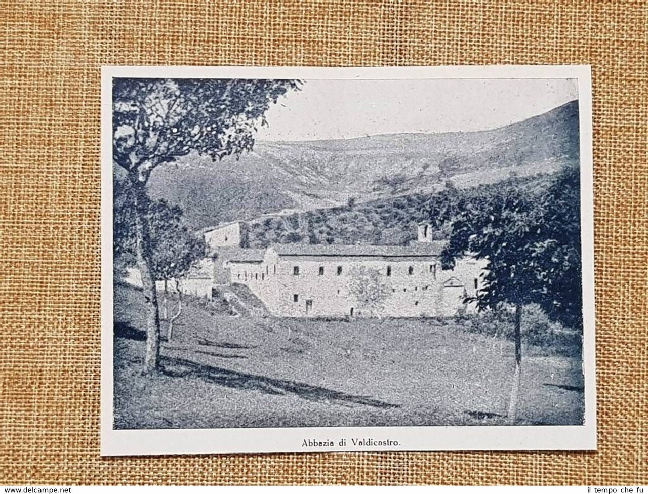 L'Abbazia di Valdicastro nel 1927 Fabriano Ancona Marche