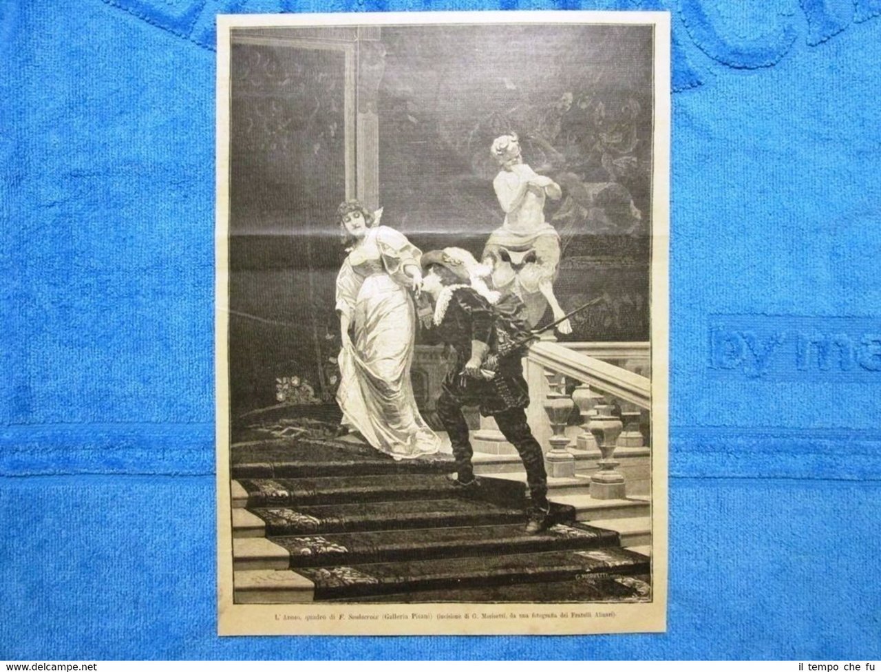 L'Addio, quadro di F. Soulacroix (Galleria Pisani)