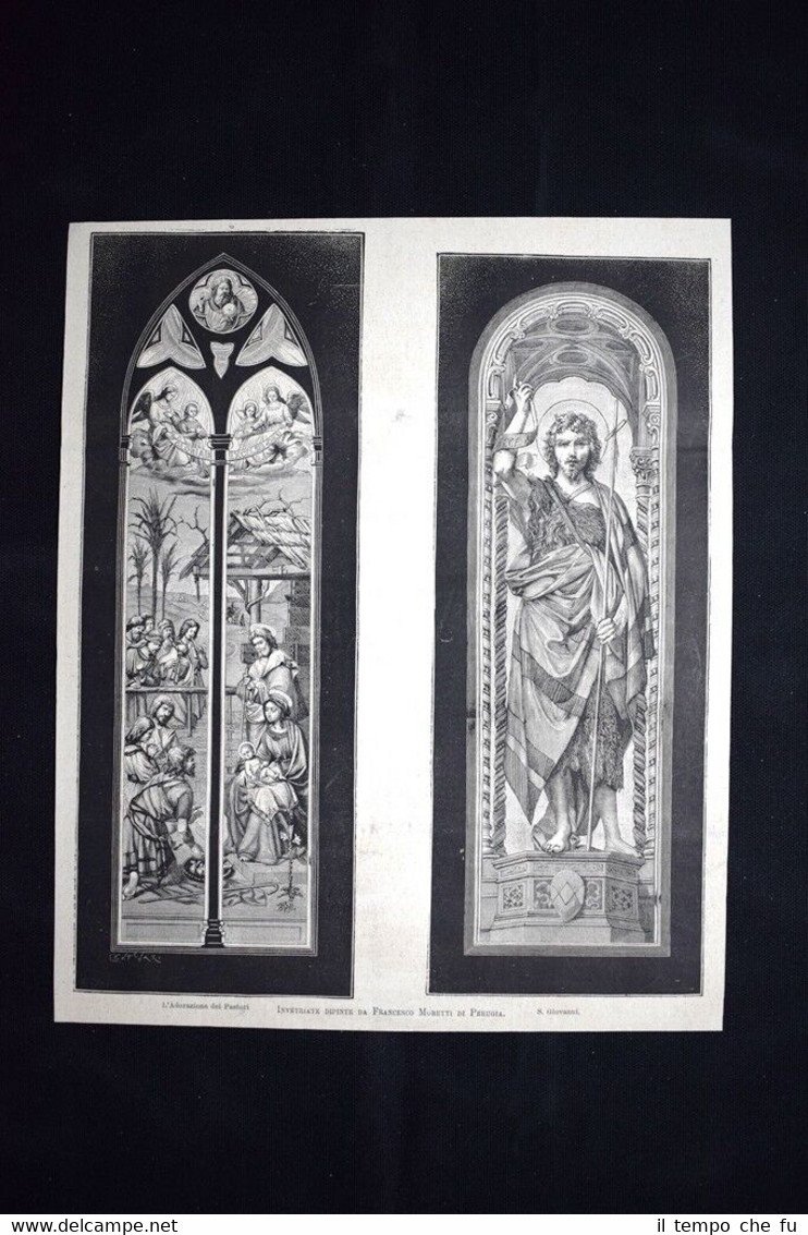 L'Adorazione dei Pastori - San Giovanni, di Francesco Moretti Incisione … | Immagine principale