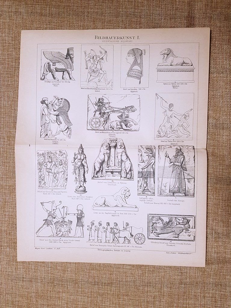 L'arte scultorea o sculture celebri nel mondo Tavola del 1890 …