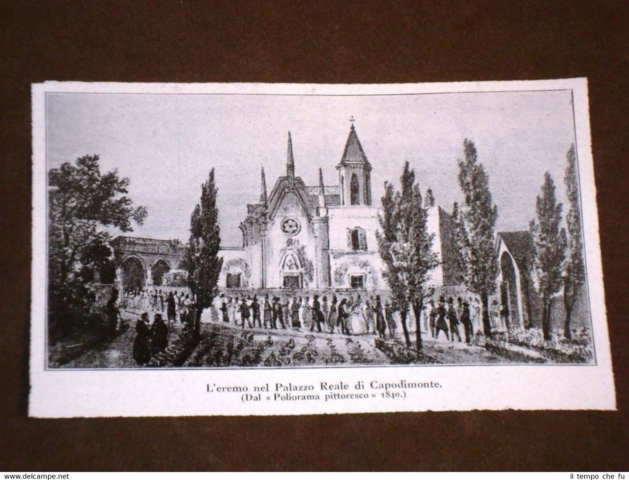 L'Eremo del Palazzo Reale di Capodimonte Dal Poliorama Pittoresco del …