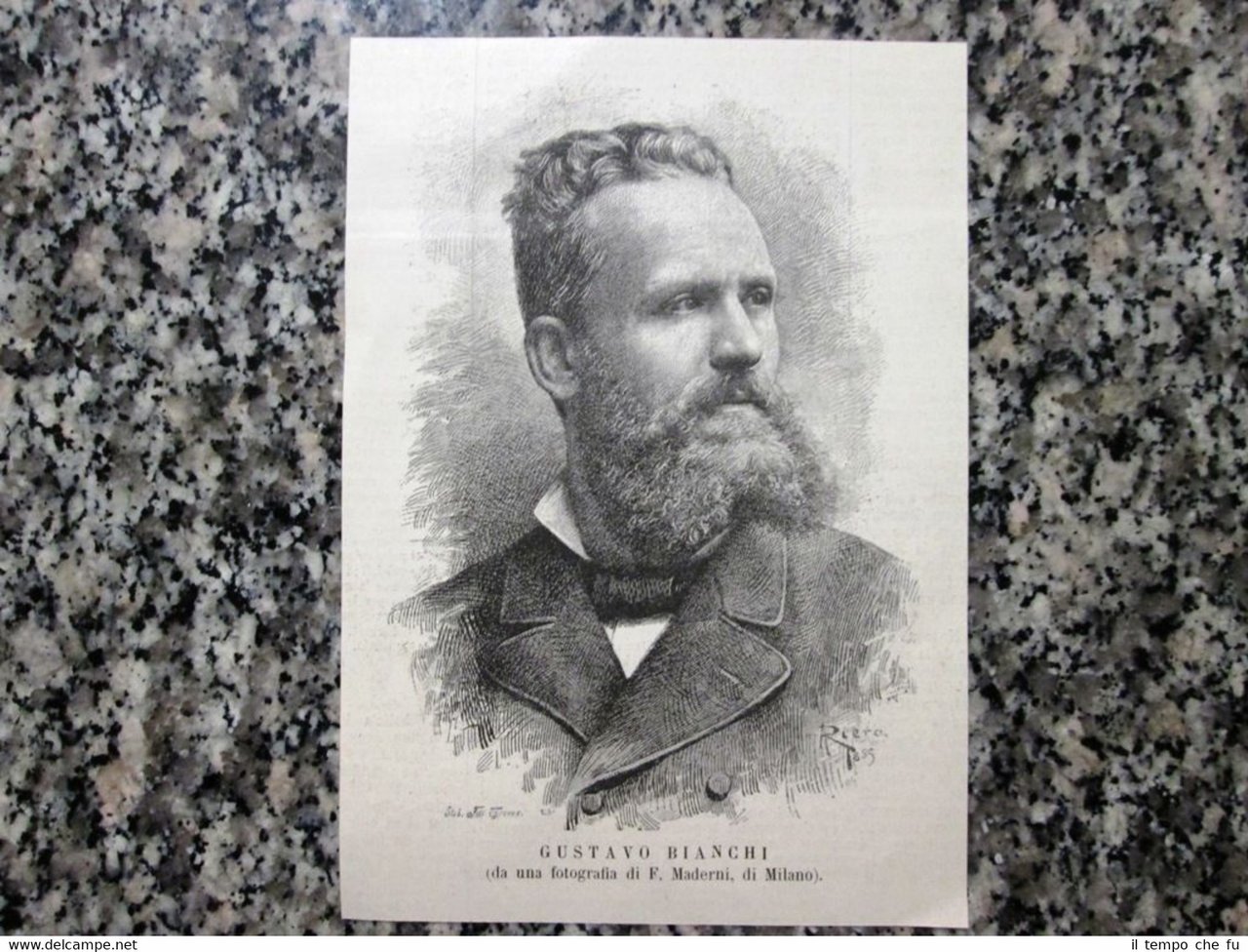 L'esploratore Gustavo Bianchi di Ferrara, ucciso nel 1884 in Dancalia