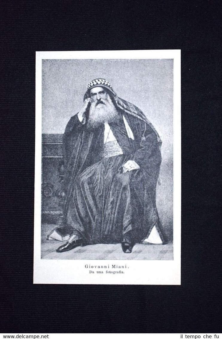 L'esploratore italiano Giovanni Miani