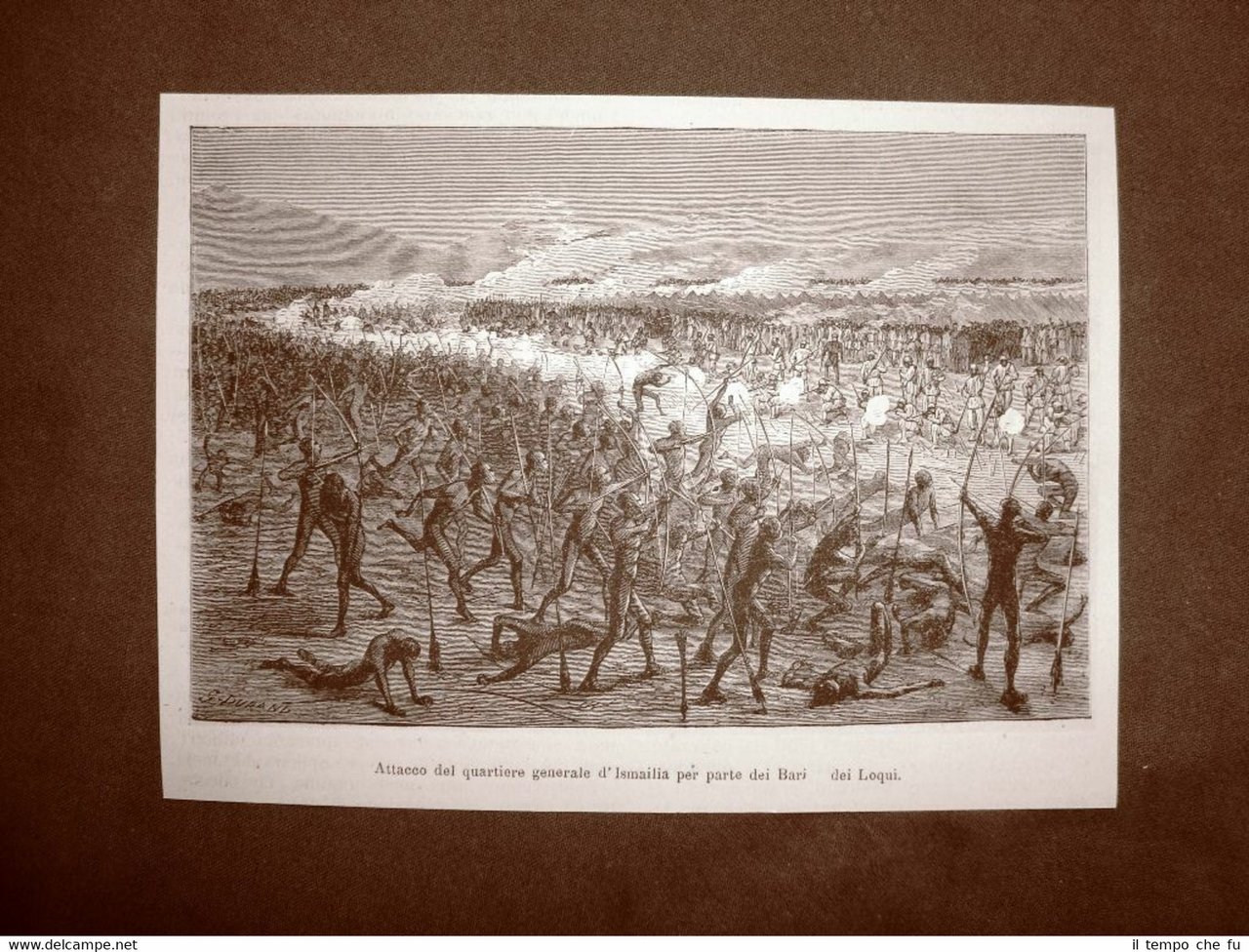 L'esplorazione dell'Ismailia nel 1863 Un attacco da parte di tribù …